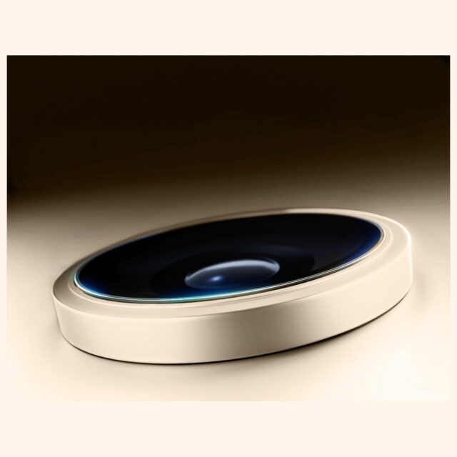 Camera lens protection 3MK HARDY Lens Protection Pro for Apple iPhone 17 Air gold - imagine 4