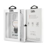 Karl Lagerfeld KLHCN58LGIRKL iPhone 11 Pro hardcase Glitter Iridescent Ikonik - imagine 7
