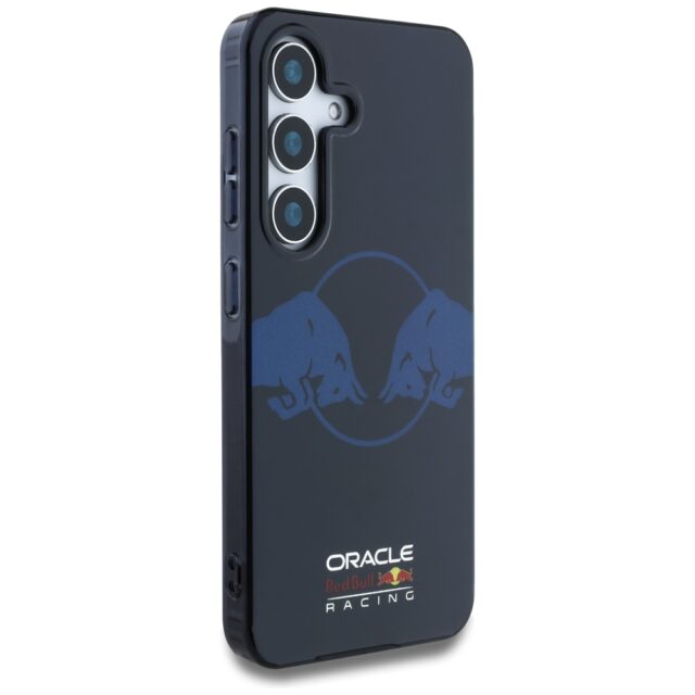 Case Red Bull Two Bulls Logo MagSafe for Samsung Galaxy S25 navy - imagine 4