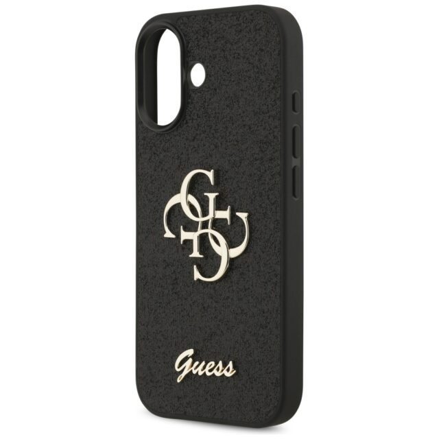 Guess Fixed Glitter Big 4G case for iPhone 17 black - imagine 6