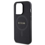 Guess GUHMP14LPSAHMCK iPhone 14 Pro 6.1" black hardcase Saffiano MagSafe - imagine 6