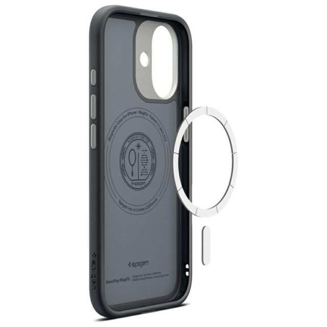 Spigen Nano Pop Mag MagSafe Case for iPhone 17 Black - imagine 8