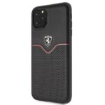 Ferrari Hardcase FEOVEHCN65BK for iPhone 11 Pro Max Black Off Track Victory Collection - imagine 2