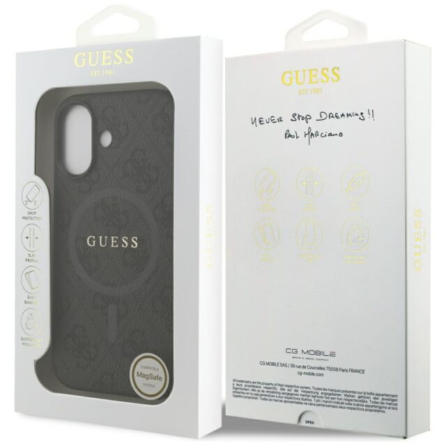 Guess 4G Ring Classic Logo MagSafe case for iPhone 17 black - imagine 8