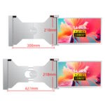 Extralink Smart Life S14 14" Portable Laptop Monitors, 2 Monitors, IPS, 1920x1200 - imagine 6