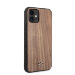 Mercedes MEHCN61VWOLB iPhone 11 6,1"/ Xr hard case brown Wood Line Walnut - imagine 5