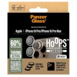 PanzerGlass Hoops Lens Protector iPhone  16 Pro 6.3" / 16 Pro Max 6.9" Transparent 1286 - imagine 4