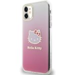 Hello Kitty HKHCN61HDGKEP iPhone 11 / Xr 6.1" pink hardcase IML Gradient Electrop Kitty Head - imagine 2