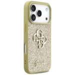 Guess Fixed Glitter Big 4G case for iPhone 17 Pro gold - imagine 4