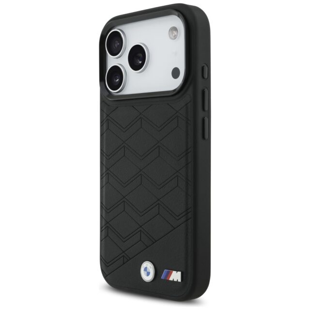 Case BMW M Shape Logo MagSafe for iPhone  17 Pro black - imagine 2