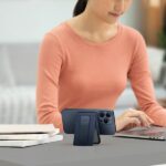 UNIQ Heldro ID Magnetic Wallet with Stand and Strap Pink/Blush Pink - imagine 9