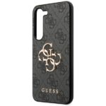 Guess GUHCS24S4GMGGR S24 S921 black hardcase 4G Big Metal Logo - imagine 6