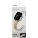 Strap UNIQ Stride De Rubber for Apple Watch 49/46/45/44mm beige - imagine 4