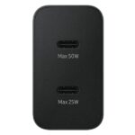 Samsung EP-T5020XBEGEU PD 50W + USB-C/USB-C 5A 1.8m Super Fast Charge black charger with cable - imagine 3