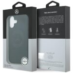 Mercedes Leather Vintage Logo MagSafe Case for iPhone 17 Black - imagine 8