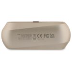 Guess Bluetooth headphones GUTWSC2MCDSD TWS + docking station gold Elongated Metalic Printed - imagine 5