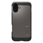 Spigen Tough Armor MAG iPhone 16 6.1" MagSafe gunmetal ACS08215 - imagine 3