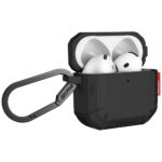 Case Skinarma Mecha CE for AirPods 4 black - imagine 2