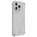 Skinarma case Mecha iPhone 16 Pro Max 6.9" Magnetic Charging light grey