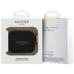 Case Guess Silicone Glitter Ring for AirPods Pro 3 black - imagine 4