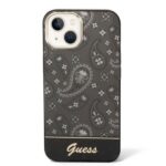 Guess GUHCP14MHGBNHK iPhone 14 Plus / 15 Plus 6.7" black hardcase Bandana Paisley - imagine 3