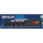 Orvaldi ORV5 1,5m | Power strip | with surge protection 210J, 5 sockets