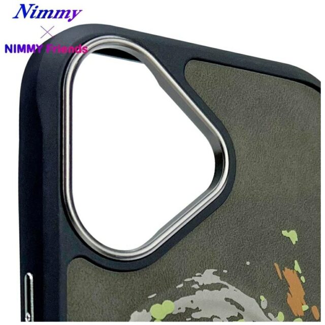 Nimmy Wolf MagSafe case for iPhone 16 dark grey - imagine 10