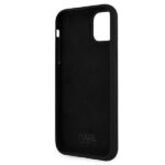 Karl Lagerfeld KLHCN61SILTTBK iPhone 11 6,1" / Xr Silicone Ikonik Outline black - imagine 7