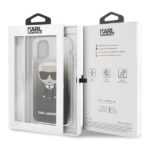 Karl Lagerfeld KLHCN61TRDFKBK iPhone 11 6,1" / Xr black Gradient Ikonik Karl - imagine 7