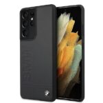 Case BMW BMHCS21LSLLNA S21 Ultra G998 navy blue hardcase Signature Logo Imprint