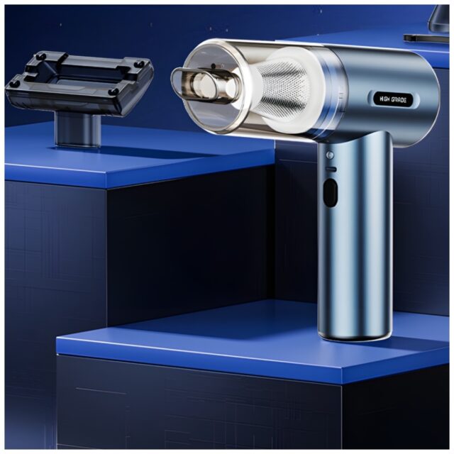 Multifunctional Blower MajesticLine 6 nozzles 16000Pa 6000mAh USB-C blue - imagine 3