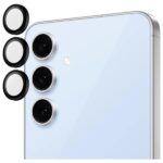 PanzerGlass Hoops Camera Sam S24 FE S721  black 1464 camera lens protector hoop optic rings - imagine 2