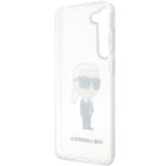 Karl Lagerfeld KLHCS23SHNIKTCT S23 S911 transparent hardcase Ikonik Karl Lagerfeld - imagine 7