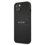 Guess GUHCP13SPSASBBK iPhone 13 mini 5,4"black Saffiano Strap - imagine 2