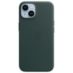 Case Apple MPP53FE/A iPhone 14 6.1" MagSafe forest green Leather Case