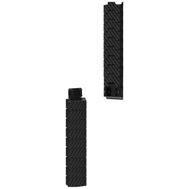 Band PITAKA Carbon Fiber Modern for Apple Watch 1/2/3/4/5/6/7/8/9/10/11/SE/SE 3/Ultra1/2/3 black - imagine 10