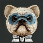 Case Nimmy Cool&Cute 2.0 Dog for iPhone   17 black - imagine 2