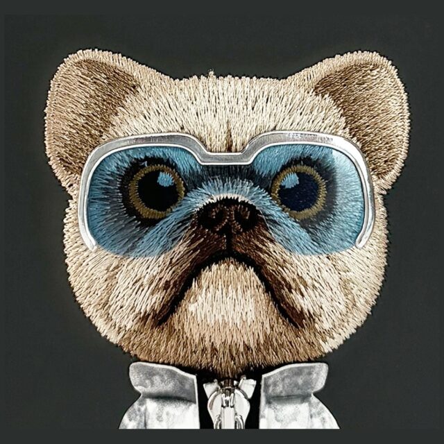 Case Nimmy Cool&Cute 2.0 Dog for iPhone   17 black - imagine 2