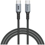 Cable Verbatim Sync & Charge USB-C to    USB-C QC PD 60W 120cm black 31845