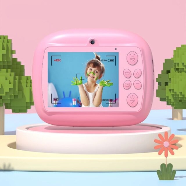 Extralink Kids Camera H52 Pink | Digital Camera | - imagine 4