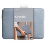 UNIQ bag Cyprus laptop Sleeve 14" blue/cloud blue water-resistant neoprene - imagine 6