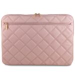Guess Sleeve GUCS16ZPSQSSGP 16" pink Quilted 4G - imagine 3