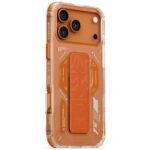 Skinarma Helio Case for iPhone 17 Pro Max Magnetic Charging + Grip Stand Orange