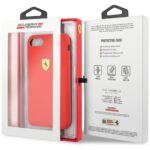 Ferrari Hardcase FESSIHCI8RE iPhone 7/8/ SE2020 red Silicone - imagine 8