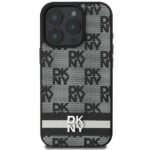DKNY DKHCP16XPCPTSSK iPhone 16 Pro Max 6,9" black hardcase Checkered Pattern & Printed Stripes - imagine 3