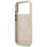 Karl Lagerfeld Karl Pin MagSafe Case for iPhone 17 Pro Max Beige - imagine 7