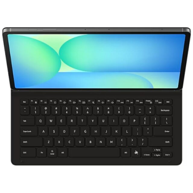 Case Samsung Book Cover Keyboard Slim AI Key for Galaxy Tab S10 FE+ black - imagine 7