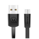 USAMS U2 Flat Cable microUSB 1.2m black SJ201MIC01 (US-SJ201)