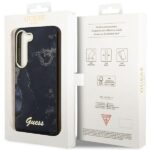 Guess GUHCS23MHTMRSK S23+ S916 black hardcase Golden Marble Collection - imagine 8