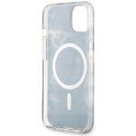 Guess GUHMP14MHTMRSK iPhone 14 Plus/ 15 Plus 6.7" black hardcase Golden Marble MagSafe - imagine 7